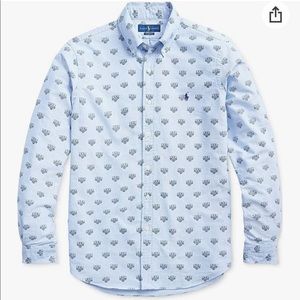 Ralph Lauren Tiger Button-Up Shirt – L
